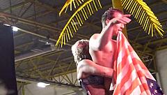 Erotic Stripper Showcases Nude Dance Moves Outdoors