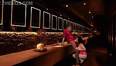 Anniversary Public Deepthroat for Cuckold Husband Slut