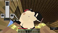 steve banging the goth chick in wild hentai action