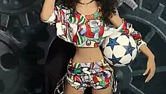 Chatting about the 158cm skinny sex doll Verna