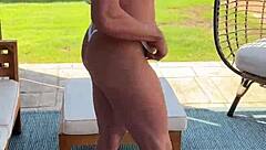 I'd Love to Show You My Shaved Pussy and Ass in This Tiny Bikini