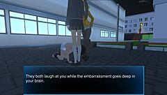 Femdom University Skullgirls Scene Fart Feet