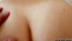 i'm so happy watching this big tits college girl suck white dick for free