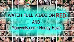 pink tattooed teen 18+ sucks cock in homemade pov blowjob