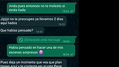 European babe Valeria gets double penetrated in a wild threesome