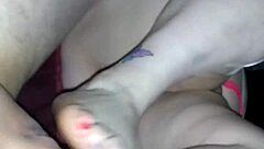 Amber Crider Teases With Sexy Feet On Cock