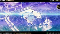 dominant redheads slap and smack big latina asses in 24/7 live show at ggmansion