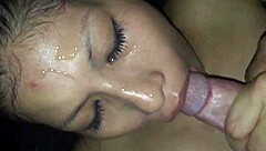 Cumshot in Mouth Slow Motion