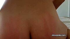 Gay couple has passionate bareback sex in reverse cowgirl position