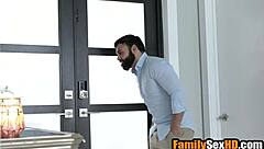 Step uncle seduced by horny latina teen