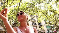 Amateur German girl Leidy Deleon gets naughty on homemade video