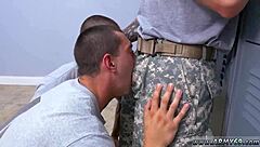 Intense hardcore soldier gay porn session provides extra training for the newbies. They engage in rough, passionate encounters.