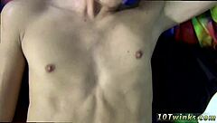 Gay Twinks Giving Intense Bareback Handjobs