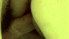 Brunette teen accidentally keeps her mouth on pussy during blowjob