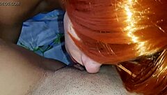 hot pov of lesbian girls licking each other's pussies to orgasm in illusion scene