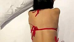 Colombian babe gets her big ass fucked and covered in cum