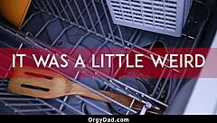 Step daddy helping his petite stepdaughter relieve stress with blowjob?