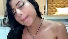 Colombian babe gets her big ass fucked and covered in cum