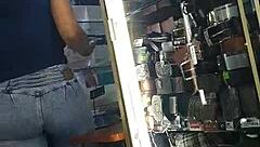 Big Ass Woman Wearing Tight Jeans Number Twelve