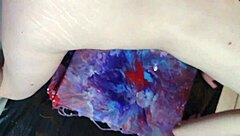 Amateur Wife Poses Naked for Artistic Painting Session