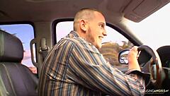 Blonde's revenge: rough fucking on camera.