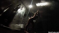 Romi Rain's Steamy Shower Masturbation Tease