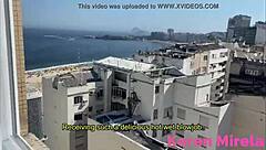 Does The Young Guy Welcome Pornstar With Interracial Deepthroat In Copacabana?