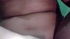 In the bedroom, lesbian girlfriends share blowjob and masturbation on homemade webcam for friends.