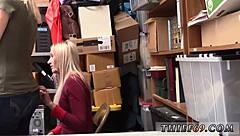 Blonde police teen in fake taxi discovers rigid evidence