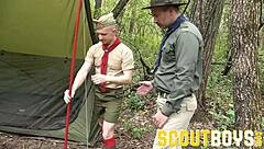 Hot hung scoutmaster seduces and barebacks smooth scout