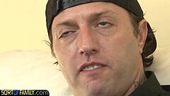 i'm a busty brunette milf who seduces a horny teen 18+ in taboo family dynamics