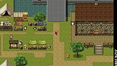 Makina explores the city of ruin in this hentai anime game