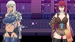 Makina explores the city of ruin in this hentai anime game