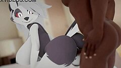 Loona Gets Assfucked in Hentai Anal Loop