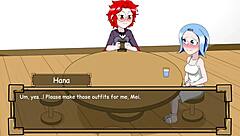 Hana's exhibitionism: A blooming flower, Part 1