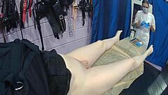 Medical Fetish Sounding Dominates in Straitjacket Scene