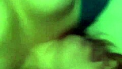 Pregnant woman in casual pose