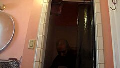 in the shower, a fat bbw enjoys passionate sex with a monster cock, feeling every inch deeply