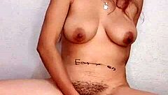 Masturbation and cunnilingus in a steamy solo scene