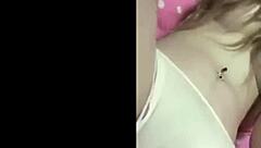 Homemade masturbation with a busty amatuer
