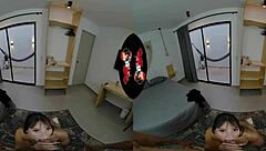 Big ass latina's first VR porn scene surprises with intense sex.
