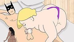 i enjoy this batman cartoon parody with deepthroat scenes