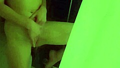 I find my stepsister masturbating in the bathroom, what should I do next?