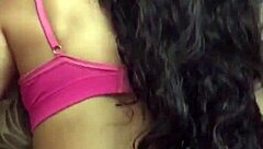 Skinny girl takes dick from friend