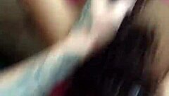 Skinny girl takes dick from friend