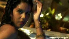 Beautiful and stunning india babe poses nude in sensual softcore scene