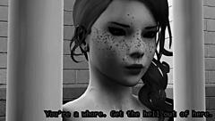 Petite redhead prison prostitute teases with deepthroat blowjob before receiving cum in hardcore scene