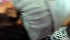 My stepbrother leaves his door open and enters my pussy for amateur sex