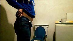 Watch Her Pussy Drip in the Bathroom!