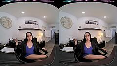 Watch Vrallure's Boy Toy Ploy! Masturbating With Toys In Glasses And Heels!